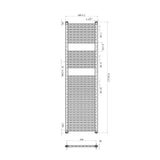 AICA Radiateur eau chaude -Livraison gratuite