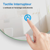 AICA miroir-de-salle-de-bain -Livraison gratuite
