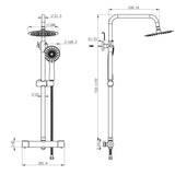 AICA colonne de douche -Livraison gratuite