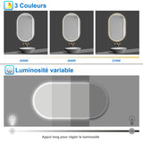 AICA miroir-de-salle-de-bain -Livraison gratuite