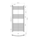 AICA Radiateur eau chaude -Livraison gratuite