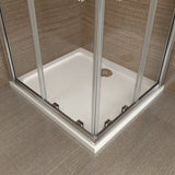 AICA cabine-de-douche-accès-d’angle -Livraison gratuite