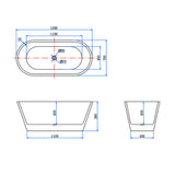AICA baignoire -Livraison gratuite