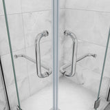 AICA cabine-de-douche-accès-d’angle -Livraison gratuite