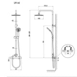 AICA douche thermostatique -Livraison gratuite