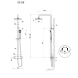 AICA colonne de douche -Livraison gratuite