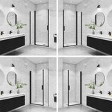 AICA porte-de-douche-pivotante -Livraison gratuite