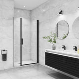 AICA porte-de-douche-pivotante -Livraison gratuite