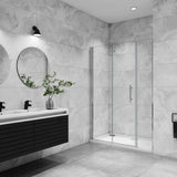 AICA porte-de-douche-pivotante -Livraison gratuite