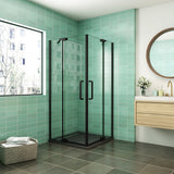 AICA cabine-de-douche-accès-d’angle -Livraison gratuite