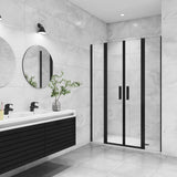 AICA porte-de-douche-pivotante -Livraison gratuite