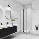 AICA porte-de-douche-pivotante -Livraison gratuite