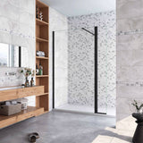 AICA paroi-de-douche-à-l'italienne-avec-barre-de-stabilisation -Livraison gratuite