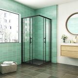AICA cabine-de-douche-accès-d’angle -Livraison gratuite
