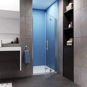 AICA porte-de-douche-pivotante -Livraison gratuite