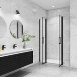 AICA porte-de-douche-pivotante -Livraison gratuite