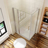 AICA cabine-de-douche-pivotante -Livraison gratuite