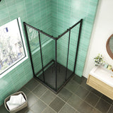 AICA cabine-de-douche-accès-d’angle -Livraison gratuite