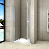 AICA porte-de-douche-pivotante -Livraison gratuite