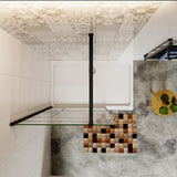 AICA paroi-de-douche-à-l'italienne-avec-barre-de-stabilisation -Livraison gratuite