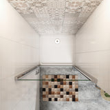 AICA porte-de-douche-pivotante -Livraison gratuite
