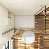 AICA cabine-de-douche-pivotante -Livraison gratuite