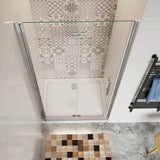 AICA porte-de-douche-pliante -Livraison gratuite