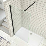 AICA paroi-de-douche-à-l'italienne-avec-barre-de-stabilisation -Livraison gratuite