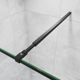 AICA paroi-de-douche-à-l'italienne-avec-barre-de-stabilisation -Livraison gratuite