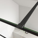 AICA paroi-de-douche-à-l'italienne-avec-barre-de-stabilisation -Livraison gratuite