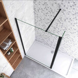 AICA paroi-de-douche-à-l'italienne-avec-barre-de-stabilisation -Livraison gratuite