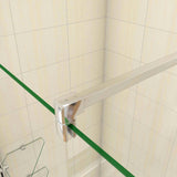 AICA paroi-de-douche-à-l'italienne-avec-barre-de-stabilisation -Livraison gratuite