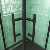 AICA cabine-de-douche-accès-d’angle -Livraison gratuite
