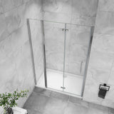 AICA porte-de-douche-pivotante -Livraison gratuite