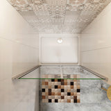 AICA porte-de-douche-pliante -Livraison gratuite