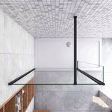 AICA paroi-de-douche-à-l'italienne-avec-barre-de-stabilisation -Livraison gratuite