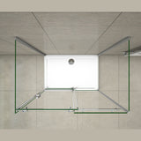 AICA cabine-de-douche-coulissante -Livraison gratuite