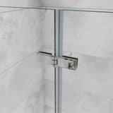 AICA porte-de-douche-pivotante -Livraison gratuite