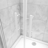 AICA porte-de-douche-pivotante -Livraison gratuite