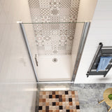 AICA porte-de-douche-pivotante -Livraison gratuite