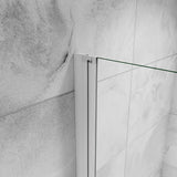 AICA porte-de-douche-pivotante -Livraison gratuite