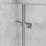 AICA porte-de-douche-pivotante -Livraison gratuite
