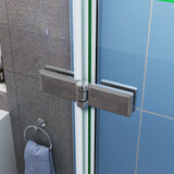 AICA porte-de-douche-pivotante -Livraison gratuite