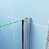 AICA porte-de-douche-pivotante -Livraison gratuite