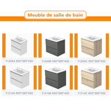 AICA meuble-de-salle-de-bain -Livraison gratuite