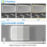 AICA miroir-de-salle-de-bain -Livraison gratuite