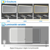 AICA miroir-de-salle-de-bain -Livraison gratuite