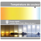 AICA miroir-de-salle-de-bain -Livraison gratuite