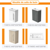 AICA meuble-de-salle-de-bain -Livraison gratuite