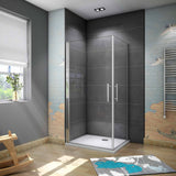AICA cabine-de-douche-pivotante -Livraison gratuite